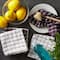 DII® Eggplant Combo Windowpane Dishcloths, 6ct.